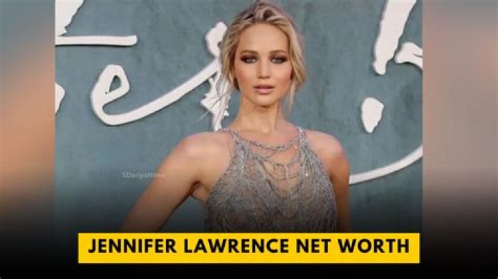 Discover Jennifer Lawrence's Net Worth: Insights And Secrets Revealed