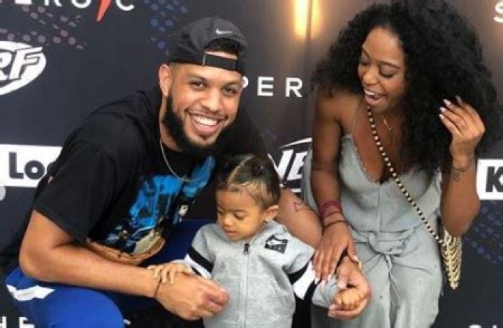 Dominique Perry and Sarunas Jackson share a Daughter named Zen