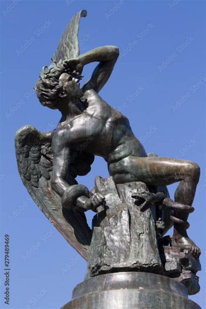 Fallen Angel Statue's Profound Revelations