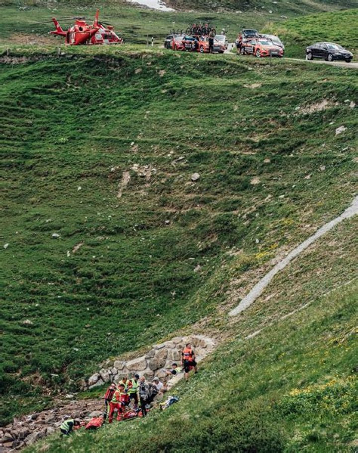 Gino Mader Crash Video, Accident |