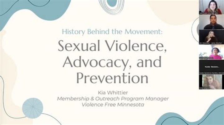 Groundbreaking Sexual Violence Advocacy Insights