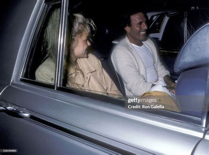 Julio Iglesias And Yolanda Hadid
