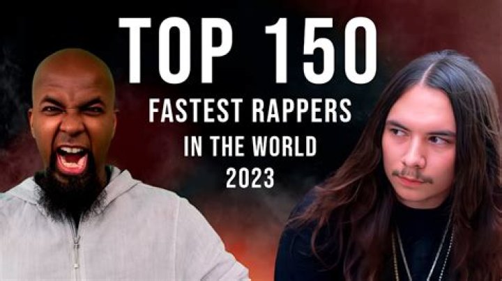 List Of 10 Fastest Rappers |