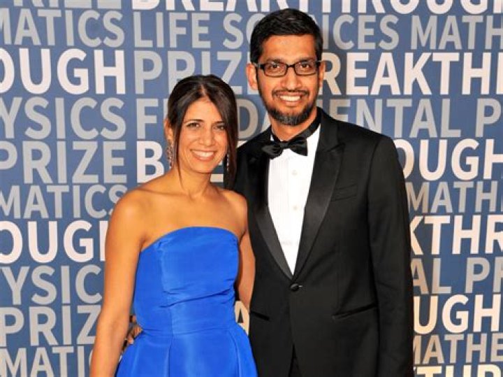 Meet Sundar Pichai's Family with Wife Anjali and the Kids They Share