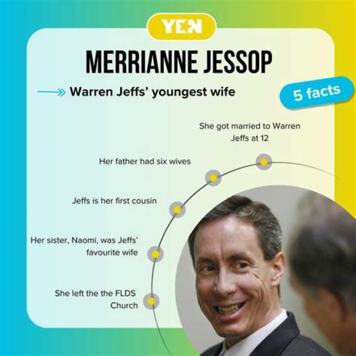 Merrianne Jessop: Warren Jeffs' Youngest Wife, Where Is She Now?
