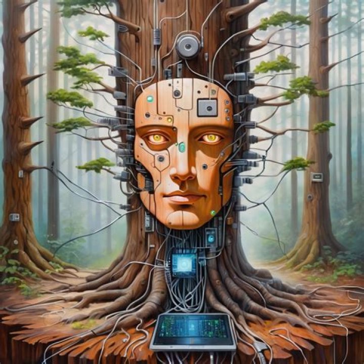 Nature, Technology, And Art Intertwined