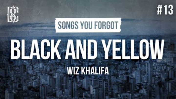 Unravel The Secrets Of "Black And Yellow": Lyrics, Meaning, And Impact
