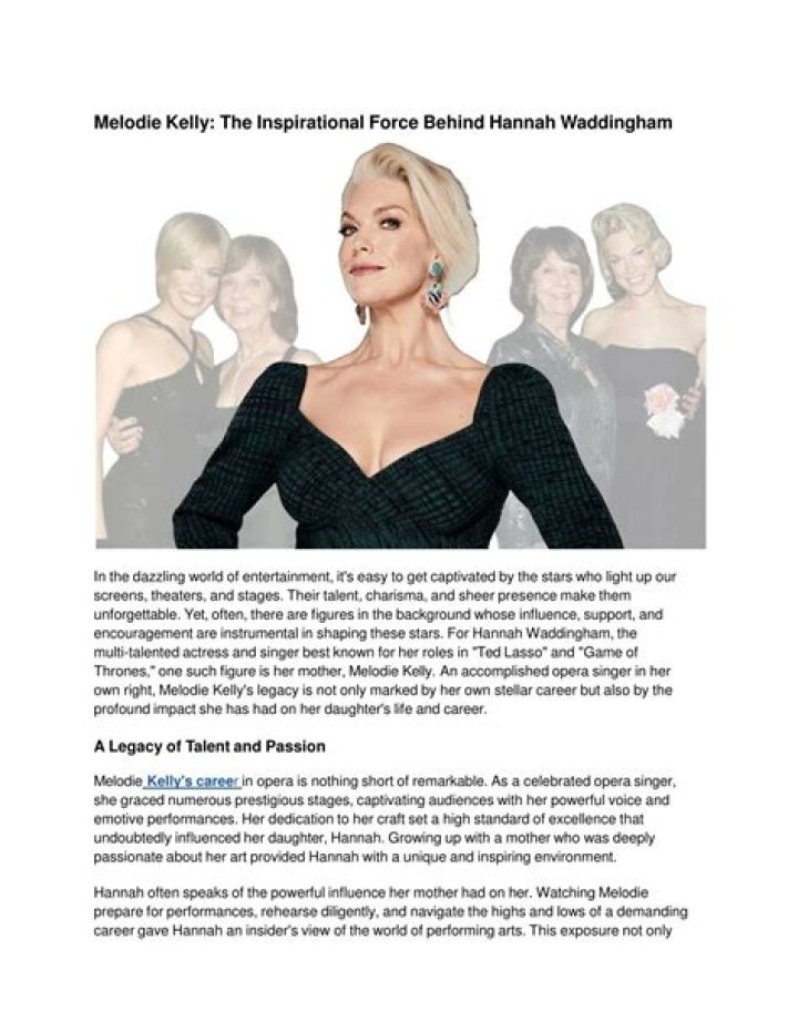 Unveiling Melodie Kelly: Insights And Discoveries