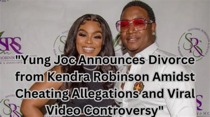 Who is Alexandria Robinson, Yung Joc's ex-wife? Age, children, divorce, Instagram |